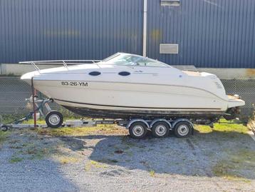 Sea Ray Sundancer 240 Motorjacht met Riba boot Trailer beschikbaar voor biedingen