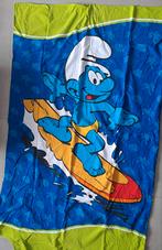 Smurfen 1 persoons dekbedovertrek, Kinderen en Baby's, Ophalen of Verzenden, Gebruikt, Dekbedovertrek
