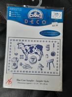 Pakket - DMC DECO - Blue Cow Sampler BK862, Ophalen of Verzenden, Nieuw, Handborduren, Borduurpakket