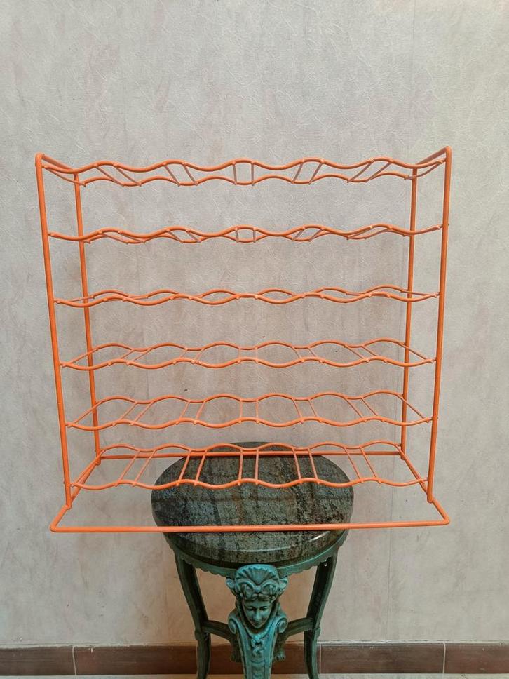 Vintage Tomado wijnrek / schoenenrek jaren 70, Huis en Inrichting, Kasten | Schoenenrekken, Gebruikt, Ophalen