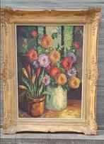 Huile sur toile fleurs signe Armand lacour, Enlèvement ou Envoi