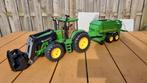 John Deere tractor met balenmachine, Kinderen en Baby's, Speelgoed | Buiten | Voertuigen en Loopfietsen, Ophalen of Verzenden