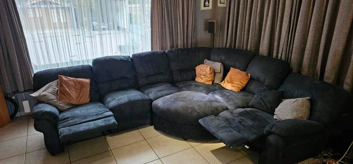 Hoekbank 300x250cm, Huis en Inrichting, Zetels | Complete zithoeken, Gebruikt, Ophalen