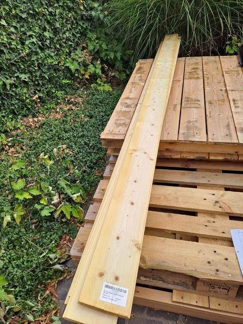 grenen latten met tand en groef, Doe-het-zelf en Bouw, Platen en Panelen, Nieuw, Hout, Ophalen