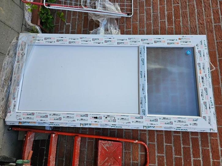 Schuurdeur, Doe-het-zelf en Bouw, Deuren en Vliegenramen, Nieuw, 200 tot 215 cm, 80 tot 100 cm, Glas, Kunststof, Ophalen