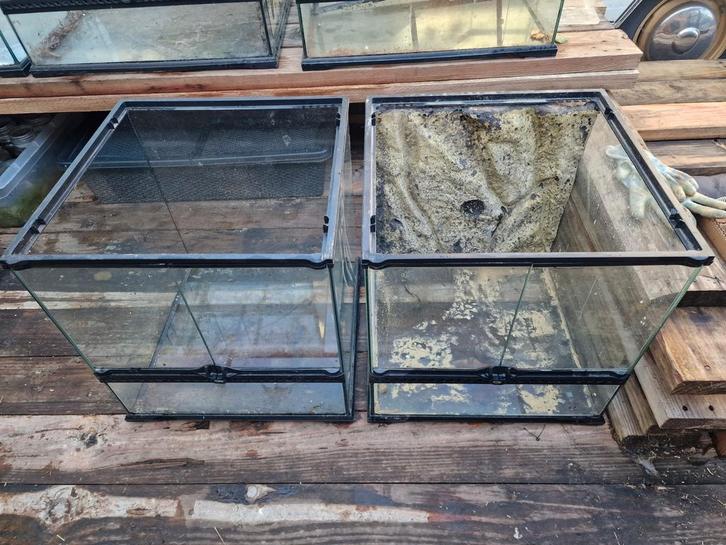 Exo terra's verschillende maten, Dieren en Toebehoren, Reptielen en Amfibieën | Toebehoren, Gebruikt, Ophalen