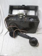 Duitse Wehrmacht veldtelefoon feldfernsprecher 33 compleet, Ophalen of Verzenden