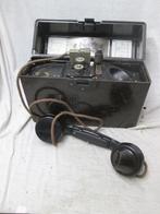 Duitse Wehrmacht veldtelefoon feldfernsprecher 33 compleet, Verzamelen, Militaria | Tweede Wereldoorlog, Ophalen of Verzenden