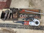 Ridgid 690 prof. set.draadsnijmachine, 1000 mm of meer, Ophalen of Verzenden, Zo goed als nieuw, Metaaldraaibank