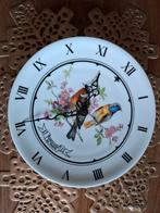 Horloge assiette en porcelaine de Paris motifs oiseaux, Antiquités & Art, Antiquités | Porcelaine