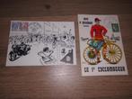 Lot 2 oude postkaarten CPA Tour de France 1986, Verzamelen, Verzenden