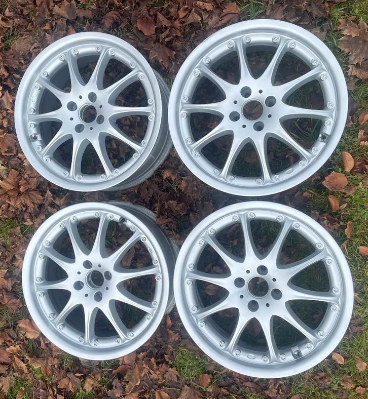 17 inch aluminium wielen 4x100 — EMR Product/PCW — ET40, Auto-onderdelen, Banden en Velgen, Banden en Velgen, 17 inch, Gereviseerd