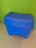 Wasmand met verluchting in de bodem - vintage, Huis en Inrichting, Ophalen, Gebruikt, Blauw, Overige typen