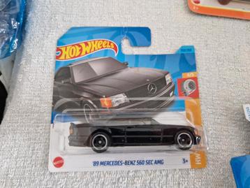 Hot Wheels Mercedes 560 SEC AMG, Ophalen of Verzenden, Nieuw, Auto