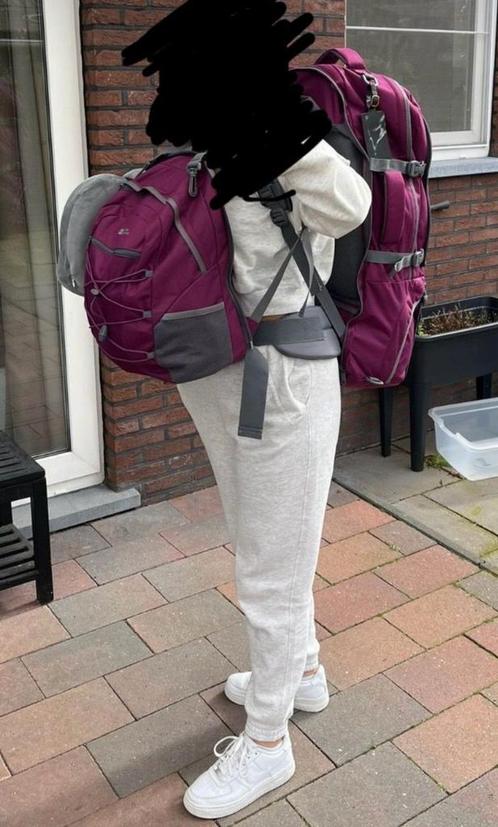 2-delige backpack ZGAN !!!!!!, Diversen, Overige Diversen, Zo goed als nieuw, Ophalen