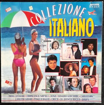 Collection italienne 2xLP Umberto Tozzi Toto Cutugno, Enlèvement ou Envoi, 1980 à 2000, Utilisé, 12 pouces