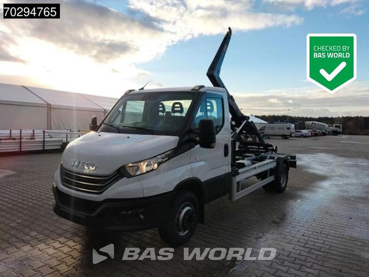 Iveco Daily 70C18 5 Tonnes Hooklift Euro 6 Airco, Auto's, Bestelwagens en Lichte vracht, Bedrijf, Te koop, Airconditioning, Radio