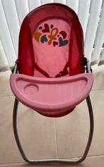 Kinderstoel, schommel en maxicosy voor poppen, Kinderen en Baby's, Ophalen of Verzenden, Zo goed als nieuw, Overige typen