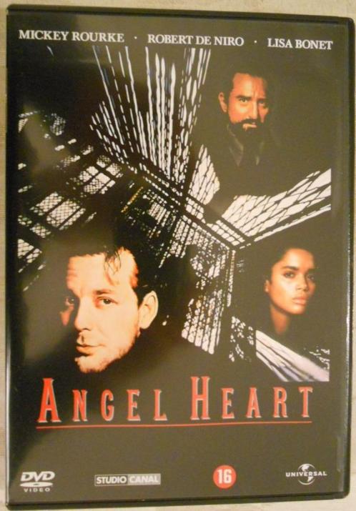 DVD - Angel Heart (1987) • Mickey Rourke, Robert De Niro, CD & DVD, DVD | Thrillers & Policiers, Comme neuf, À partir de 16 ans