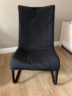 Zwarte fauteuil in zeer goede staat, Ophalen of Verzenden, Zo goed als nieuw
