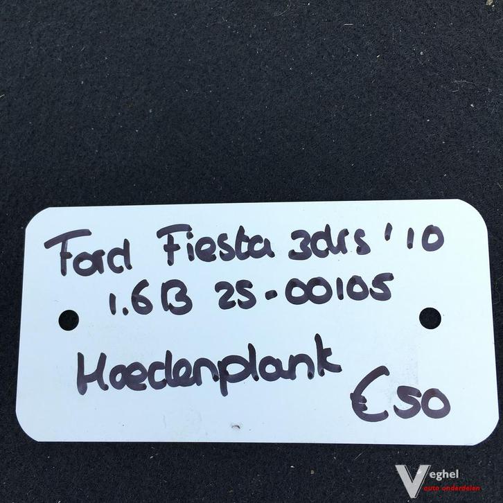Ford Fiesta 3 drs 1.6 Benzine 2010 2500105   Hoedenplank, Auto-onderdelen, Interieur en Bekleding, Gebruikt, Ophalen of Verzenden