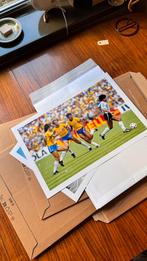 Zeldzame Silverhalide Foto – Maradona vs Brazilië (WK 1982), Ophalen of Verzenden, Zo goed als nieuw