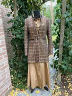 Scapa halflange blazer - camel/bruin grof geweven stof-38/40, Maat 38/40 (M), Scapa, Bruin, Ophalen of Verzenden