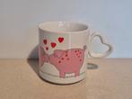 Tas mok kop mug met varkens, Ophalen of Verzenden, Zo goed als nieuw, Boerderijdier, Beeldje of Figuurtje