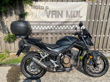 honda cb 500f abs bj 2017 a2 rijbewijs 35 kw zgst + opties beschikbaar voor biedingen