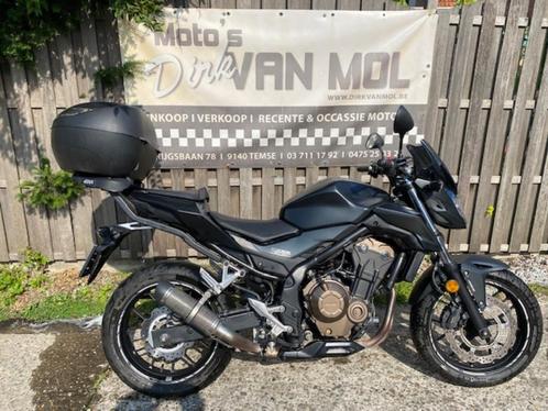 honda cb 500f abs bj 2017 a2 rijbewijs 35 kw zgst + opties, Motoren, Motoren | Honda, Bedrijf, Naked bike, 12 t/m 35 kW, 2 cilinders