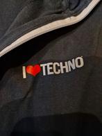 I love techno trui, Ophalen of Verzenden, Maat 56/58 (XL)