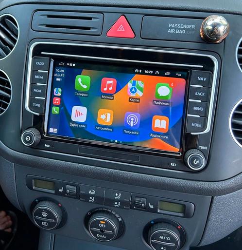 150€!!! Android CarPlay Volkswagenradio WiFi Bluetooth usb, Auto diversen, Autonavigatie, Nieuw