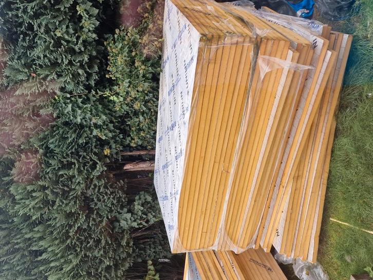 Isolatie pir platen  5cm dik  met raster, Doe-het-zelf en Bouw, Isolatie en Afdichting, Zo goed als nieuw, Dakisolatie, Ophalen