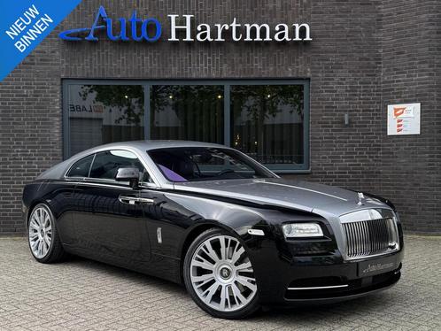 Rolls-Royce Wraith 6.6 V12 Two-Tone|Sterrenhemel|Massage|HUD, Auto's, Rolls-Royce, Bedrijf, Wraith, Benzine, Coupé, Automaat, Zilver of Grijs