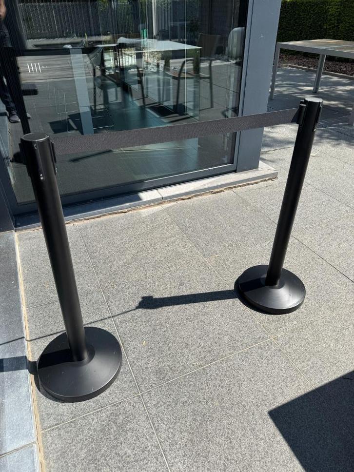 Afzetpaaltjes met lint - 2 stuks, Zakelijke goederen, Horeca | Overige, Ophalen