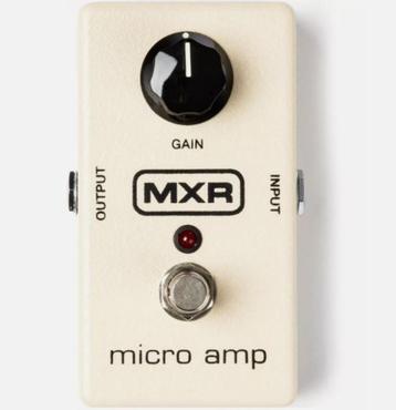 MXR Micro Amp M133 Gain Boost Pedal beschikbaar voor biedingen