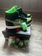 Jordan 1 retro high zoom zen green, Kleding | Heren, Ophalen, Zo goed als nieuw