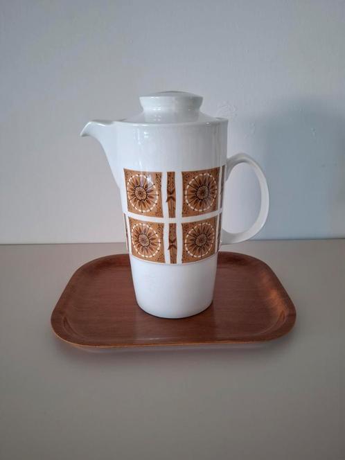 Seventies koffiekan Johnson Brothers, Antiek en Kunst, Antiek | Servies los, Ophalen of Verzenden