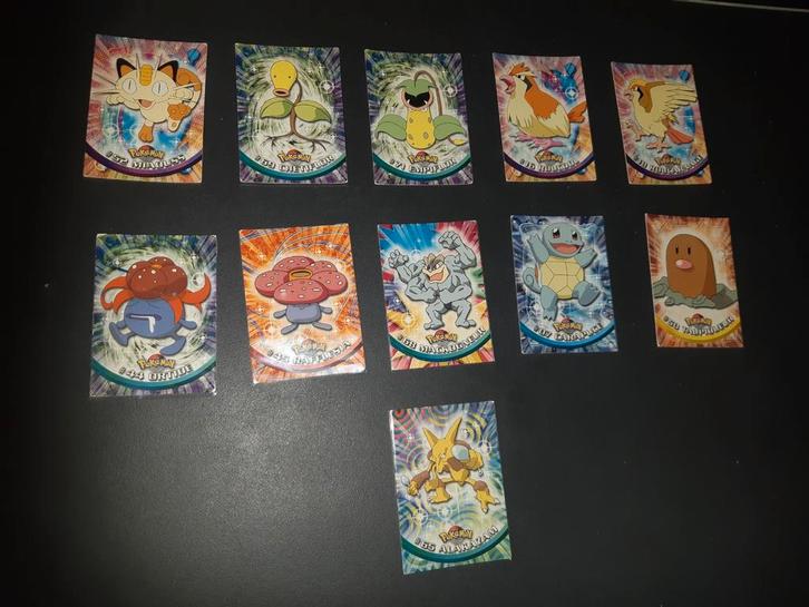 Wotc Era: setje 11x Topps Pokemonkaarten (FRA), Hobby en Vrije tijd, Verzamelkaartspellen | Yu-gi-Oh!, Zo goed als nieuw, Ophalen of Verzenden