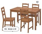 Jokkmokk ikea tafel met 3 stoelen, Ophalen