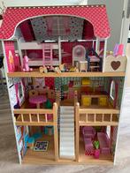 Poppenhuis met accessoires, Enfants & Bébés, Jouets | Maisons de poupées, Maison de poupées, Enlèvement, Utilisé