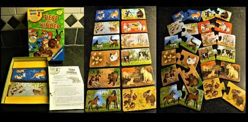 Jeu et puzzle - Les animaux et leurs bébés Ravensburger, Enfants & Bébés, Jouets | Puzzles pour enfants, Neuf, 2 à 4 ans, 10 à 50 pièces