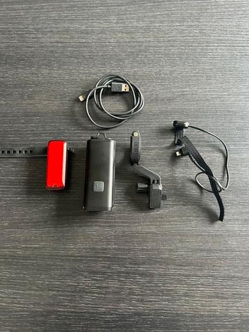 Verlichtingsset fiets led 2000 lumen BBB strikeduo 2000 beschikbaar voor biedingen