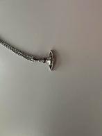 Vivienne westwood geinspireerde ketting, Handtassen en Accessoires, Kettingen, Verzenden, Zo goed als nieuw, Zilver, Overige materialen