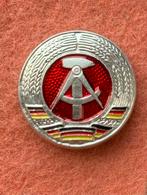 Militairen DDR pet embleem, Embleem of Badge, Ophalen of Verzenden, Landmacht