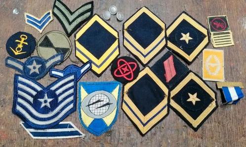 Patch-lot voor het Amerikaanse, Duitse en Vietnamese leger, Verzamelen, Militaria | Algemeen, Marine, Verzenden