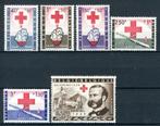 (B) 1096/1101 MNH 1959 - Ten voordele van het Rode Kruis. -, Ophalen of Verzenden, Postfris, Postfris, Rode kruis