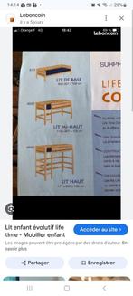 Lit mezzanine lifetime, Huis en Inrichting, Ophalen, Gebruikt, Eenpersoons