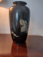 Japanse bronzen vaas Meiji periode, Ophalen of Verzenden