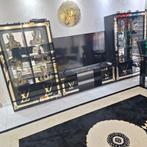 VOLLEDIGE LOUIS VUITTON EETKAMERSET ALS NIEUW, Ophalen, Zo goed als nieuw, Luois vuitton, 4 tot 6 stoelen